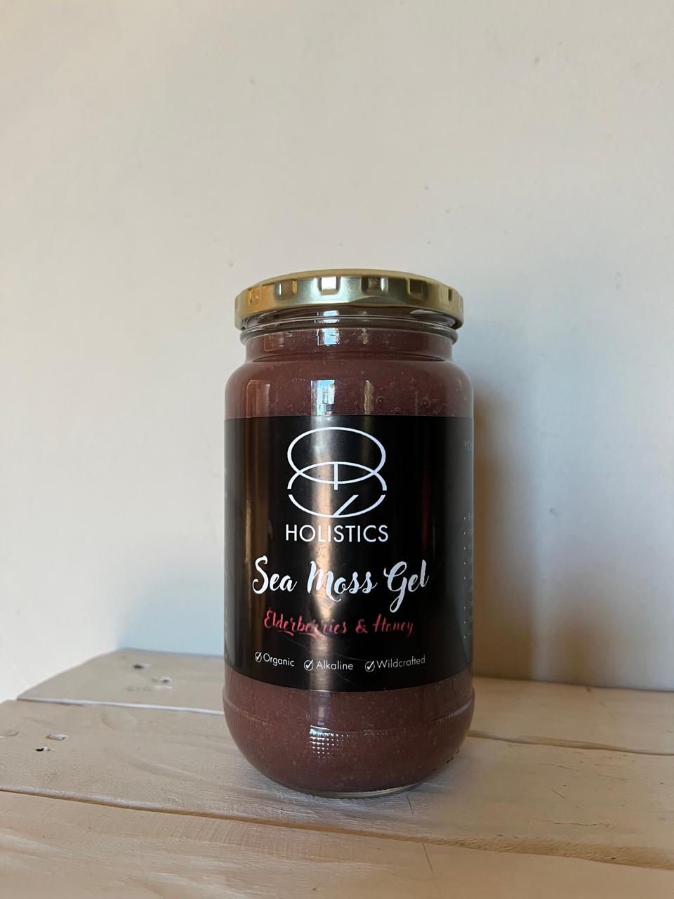 Organic Seamoss Gel - Elderberry & Honey