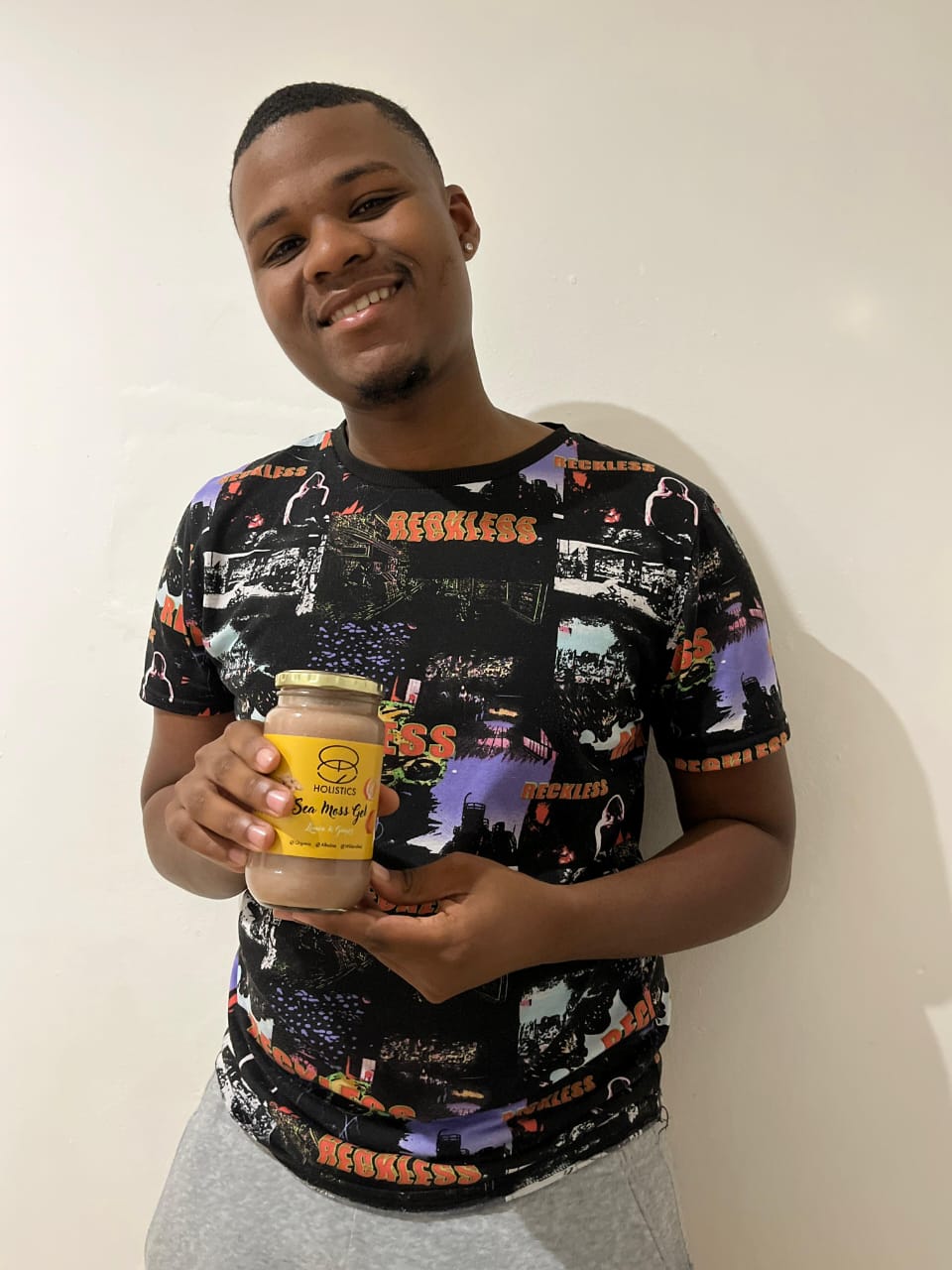 Organic Seamoss Gel - Lemon & Ginger